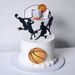 Basketball buttercream birthday cake with details Sydney next day delivery