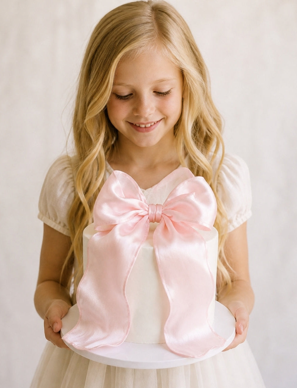 Sydney birthday cake pink bow