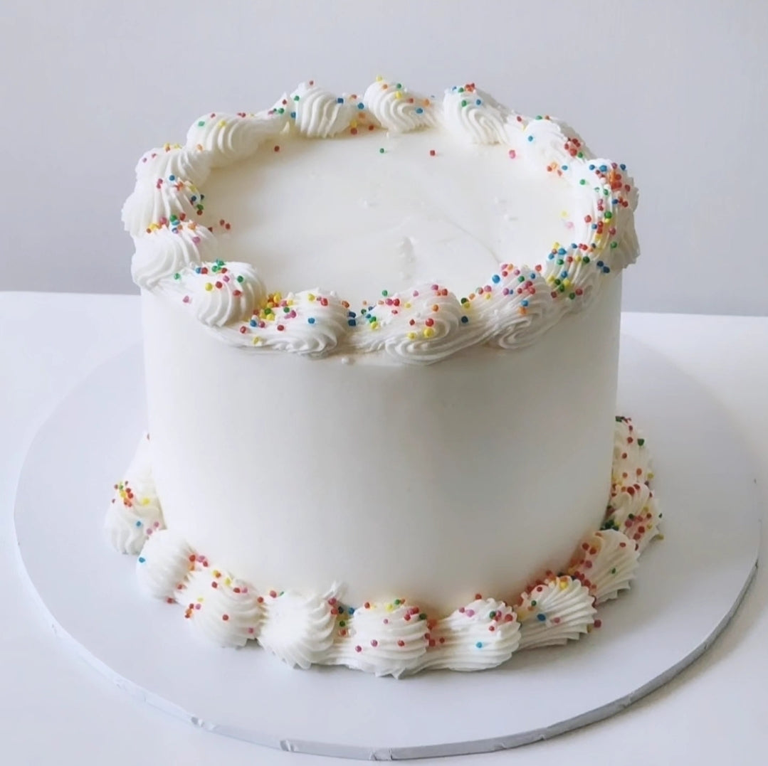 Sprinkle swirl Cake