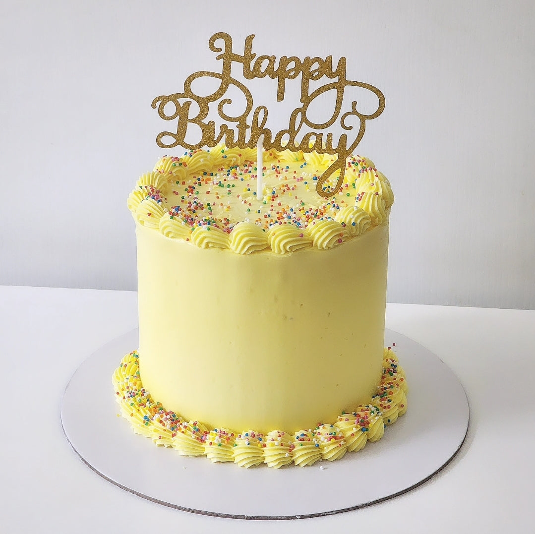 Party Cake (Yellow)