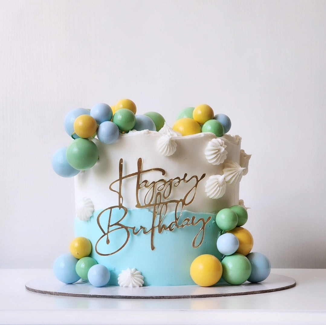  buttercream birthday cake, Sydney next day delivery